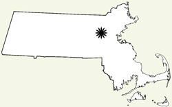 Location in Mass. of Lincoln.