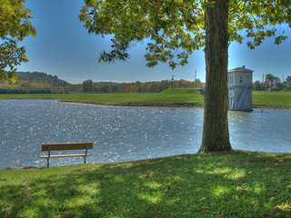 a nice view of Atwood Lake